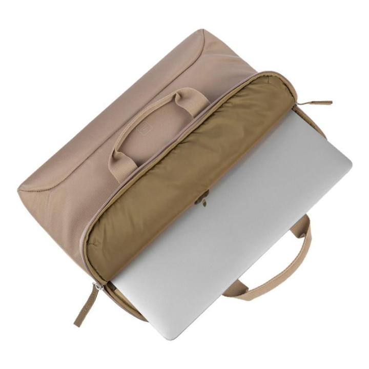 TUCANO SMILZA 38.1 CM (15) SAC MESSENGER BEIGE 