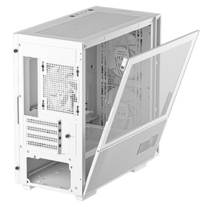 DEEPCOOL CH360 DIGITAL WH - FT/SANS ALIM/MICRO-ATX 