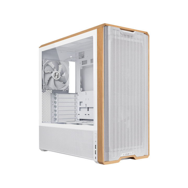 LIAN-LI LANCOOL 217 BLANC - MT/SANS ALIM/E-ATX 