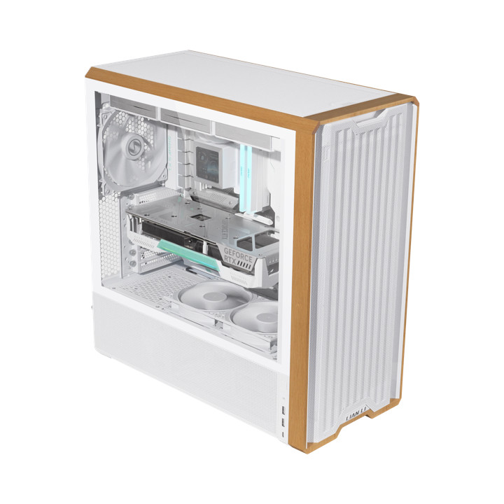 LIAN-LI LANCOOL 217 BLANC - MT/SANS ALIM/E-ATX 