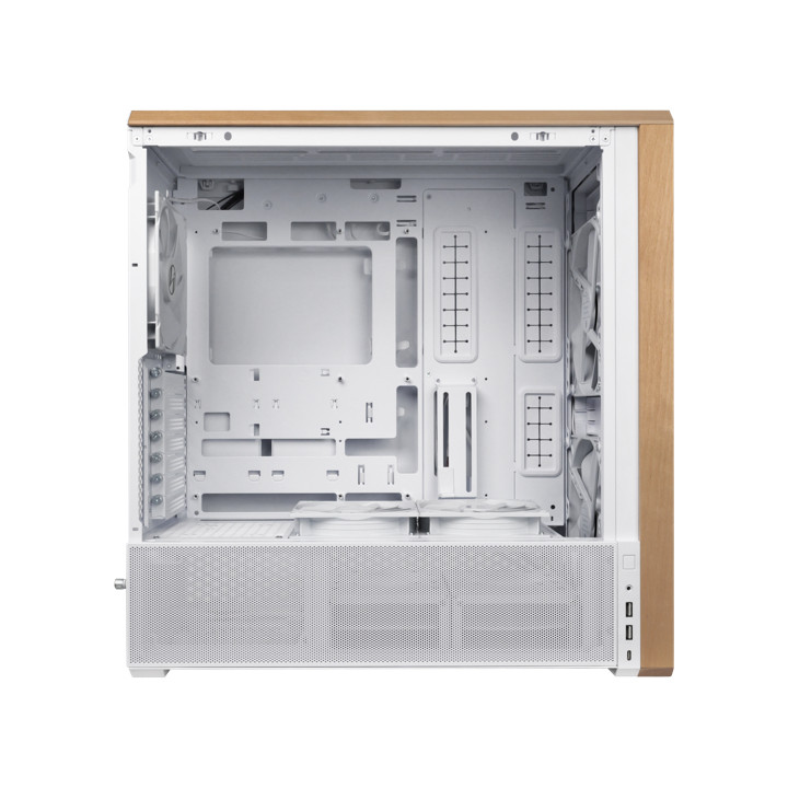 LIAN-LI LANCOOL 217 BLANC - MT/SANS ALIM/E-ATX 