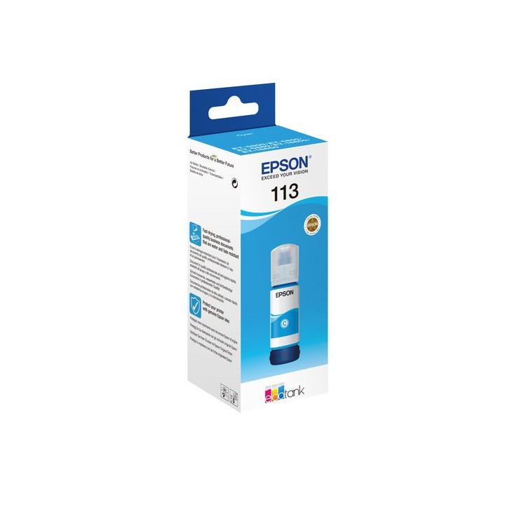EPSON 113 ECOTANK PIGMENT CYAN 