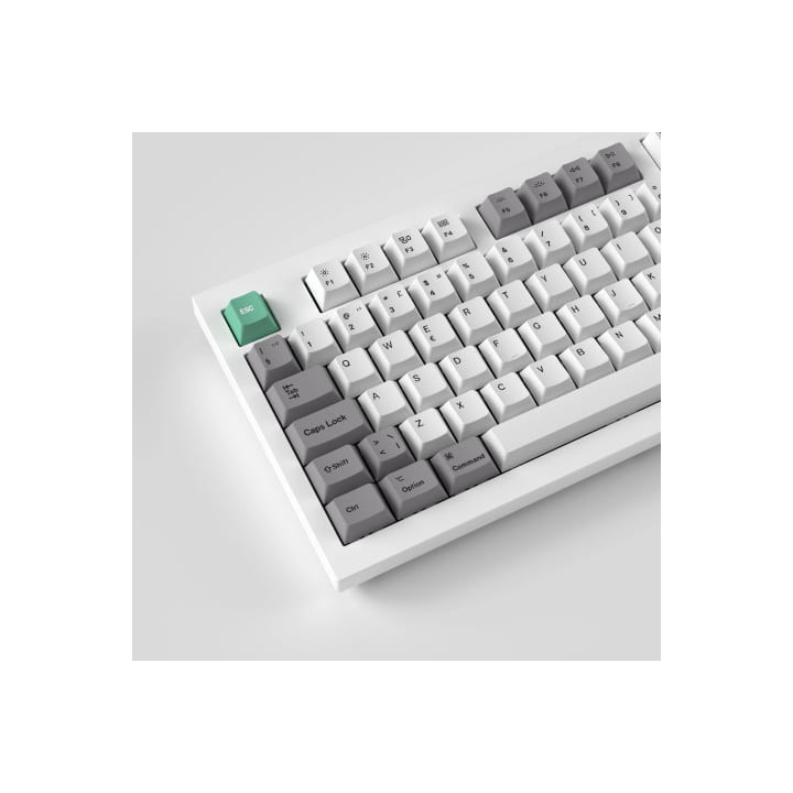 KEYCHRON SET DE TOUCHES - WHITE MINT - COMPLET/ISO-FR/PBT 