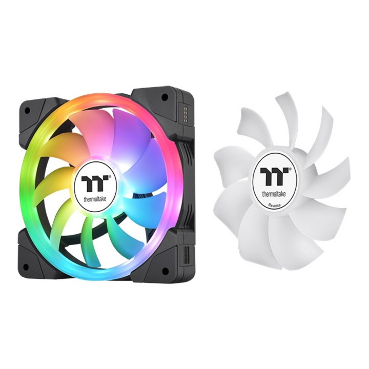 THERMALTAKE SWAFAN EX12 ARGB NOIR - 120MM - PACK DE 3 