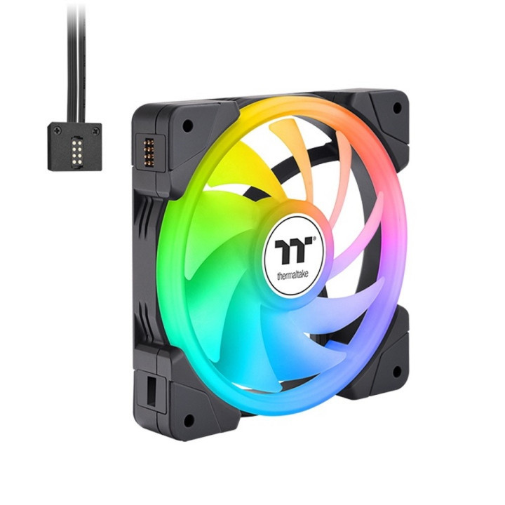 THERMALTAKE SWAFAN EX12 ARGB NOIR - 120MM - PACK DE 3 