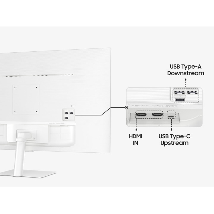 SAMSUNG 43 4K/TELECOMANDE/VA/4MS/HDR/USB-C/HP/SMART TV 