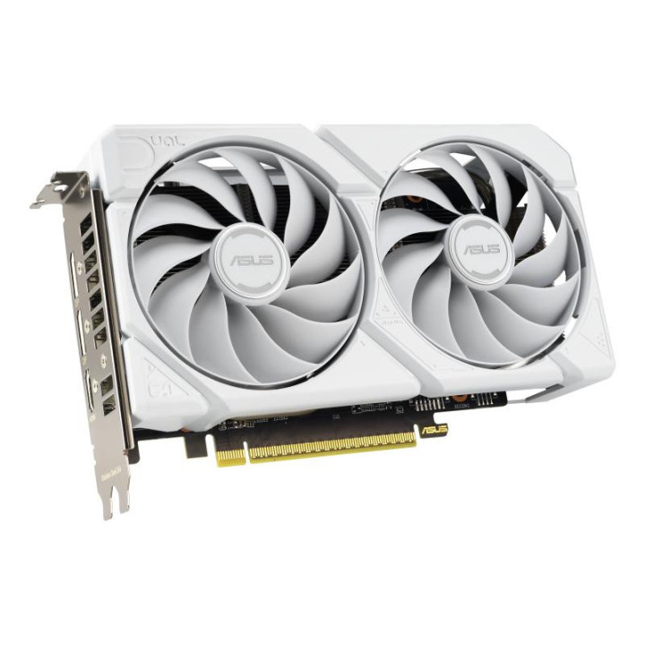 ASUS DUAL -RX9060XT-16G-WHITE AMD RADEON RX 9060 XT 16 GO GDDR6 
