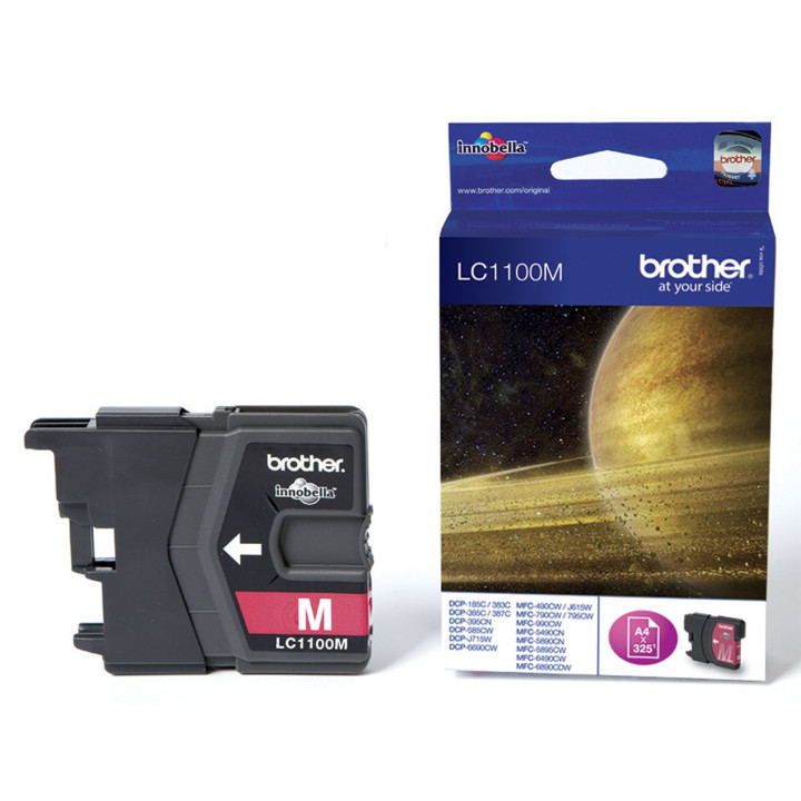 Brother LC-1100M cartouche d'encre Original Magenta 1 pièce(s)