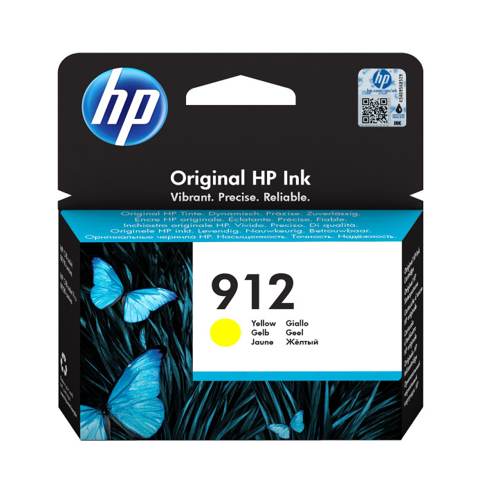 HP INC. INK CARTRIDGE 912 YELLOW 