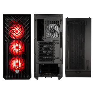 KOLINK UNITY CASCADE ARGB NOIR - MT/SANS ALIM/E-ATX 