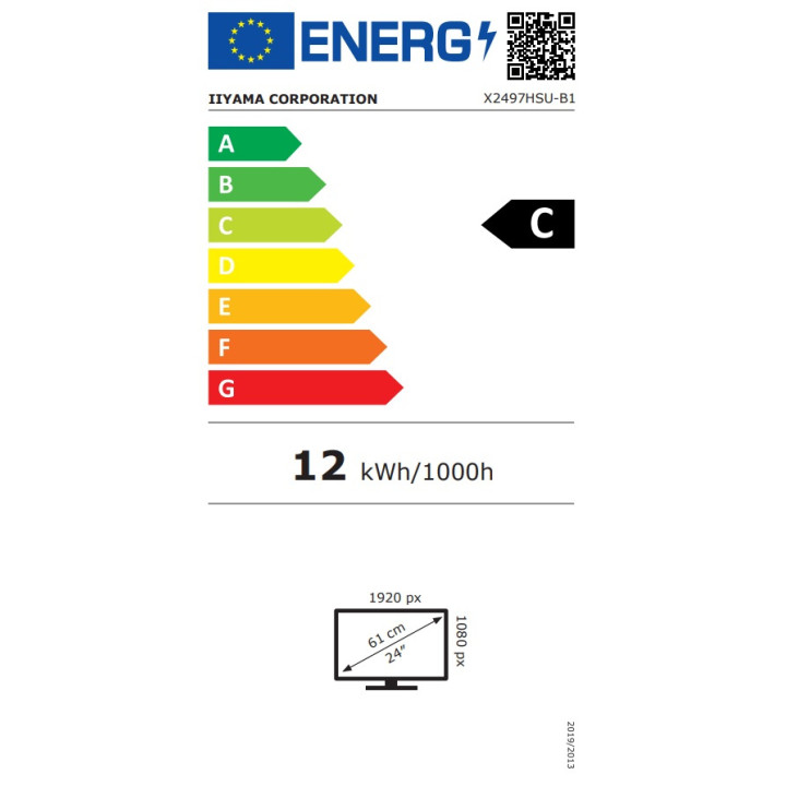 IIYAMA XB2497HSU-B1 23.8 FHD 120HZ/IPS/4MS/PIVOT/ADAPTS 