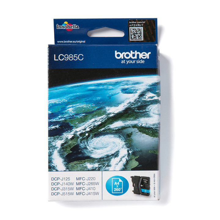BROTHER LC-985C CARTOUCHE CYAN