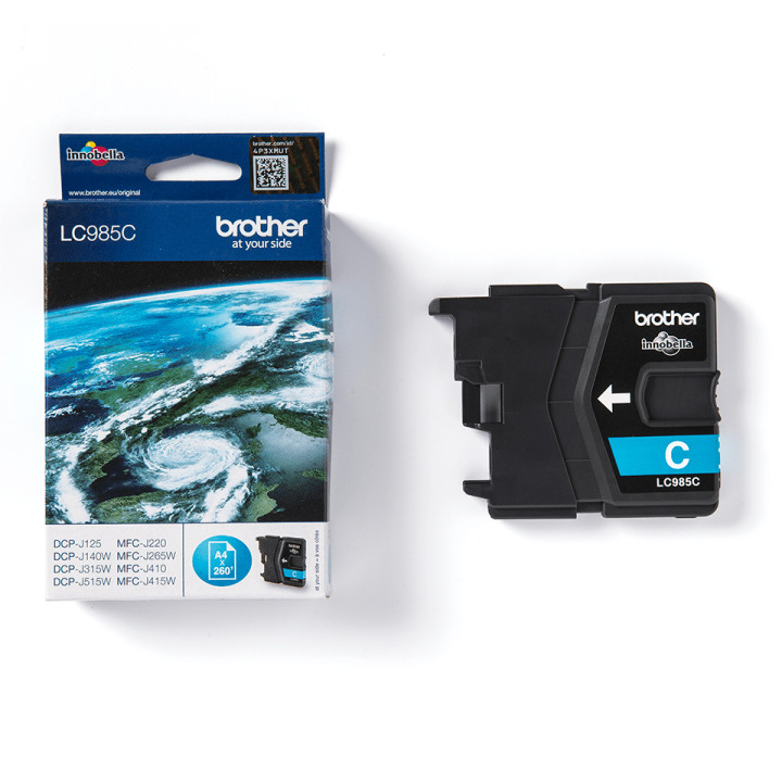 BROTHER LC-985C CARTOUCHE CYAN