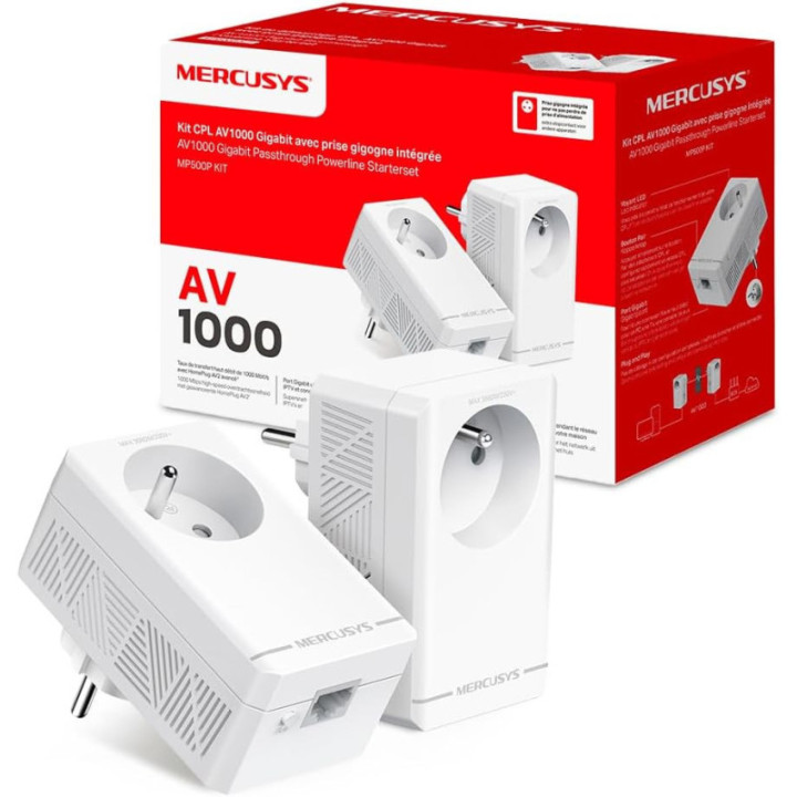 MERCUSYS MP500P ( PACK DE 2 ) CPL *MP500P KIT 