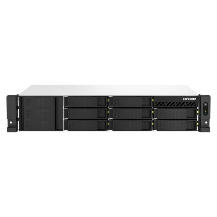 QNAP SYSTEMS 2U 8BAY 2.2 GHZ 4C/8T 4 GB DDR4 