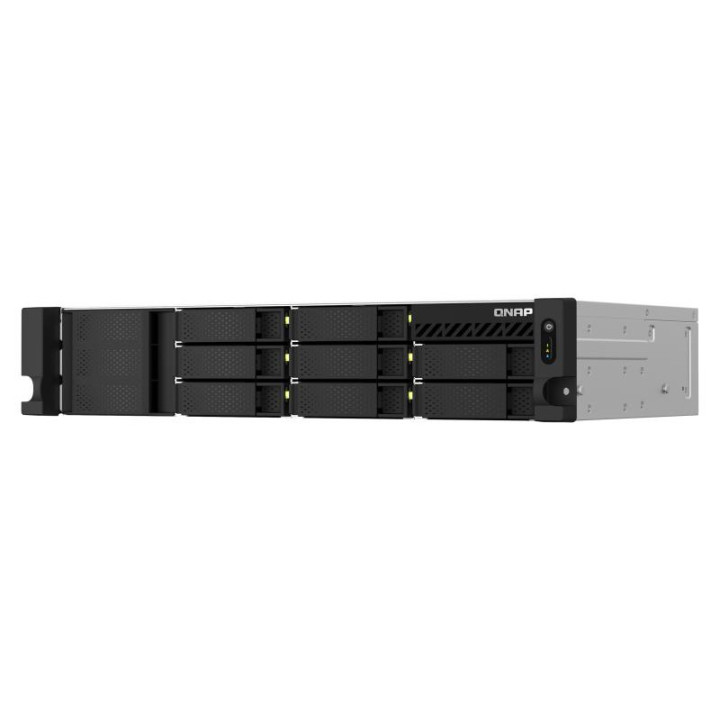 QNAP SYSTEMS 2U 8BAY 2.2 GHZ 4C/8T 4 GB DDR4 