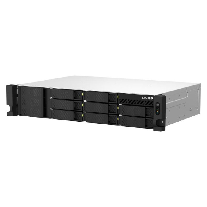 QNAP SYSTEMS 2U 8BAY 2.2 GHZ 4C/8T 4 GB DDR4 