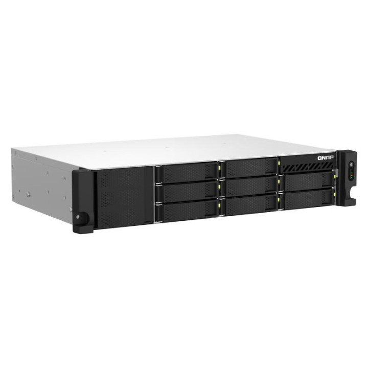 QNAP SYSTEMS 2U 8BAY 2.2 GHZ 4C/8T 4 GB DDR4 