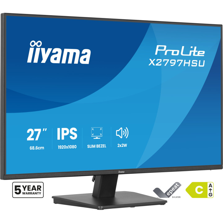 IIYAMA X2797HSU-B1 27 FHD 120HZ/IPS/4MS/ADAPTIVESYNC 