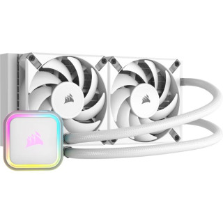 CORSAIR H100I ELITE PROCESSEUR REFROIDISSEUR DE LIQUIDE TOUT-EN-UN 12 CM BLANC 1 PIECE(S) 