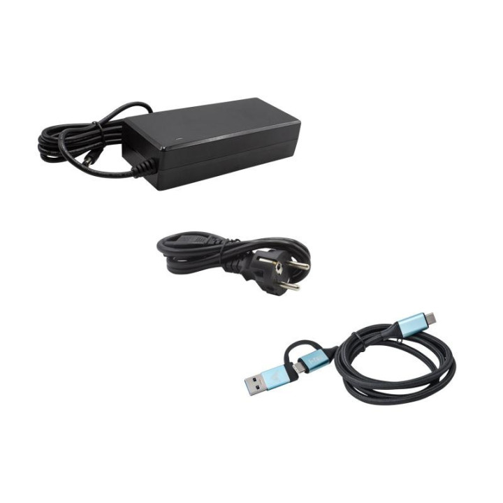 DICOTA D31951 STATION D'ACCUEIL AVEC FIL USB TYPE-C NOIR 