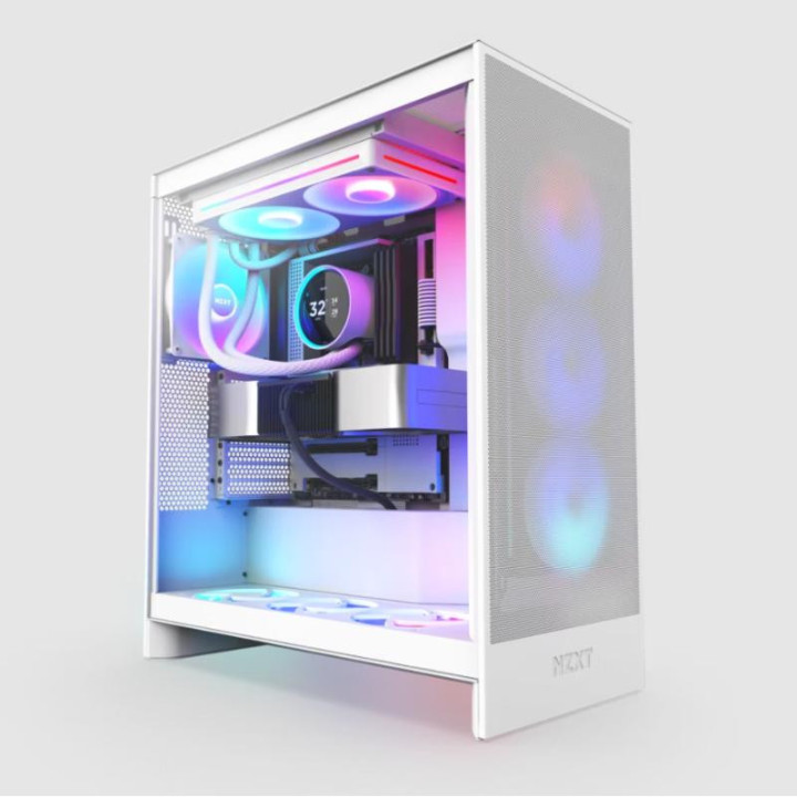 NZXT KRAKEN ELITE 280 RGB PROCESSEUR REFROIDISSEUR DE LIQUIDE TOUT-EN-UN 14 CM BLANC 1 PIECE(S) 