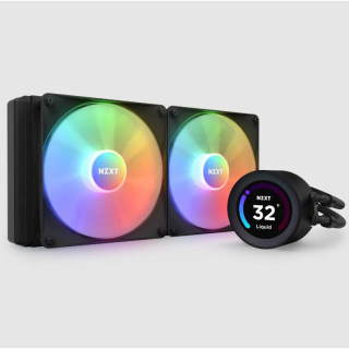 NZXT KRAKEN ELITE 280 RGB PROCESSEUR REFROIDISSEUR DE LIQUIDE TOUT-EN-UN 14 CM NOIR 1 PIECE(S) 