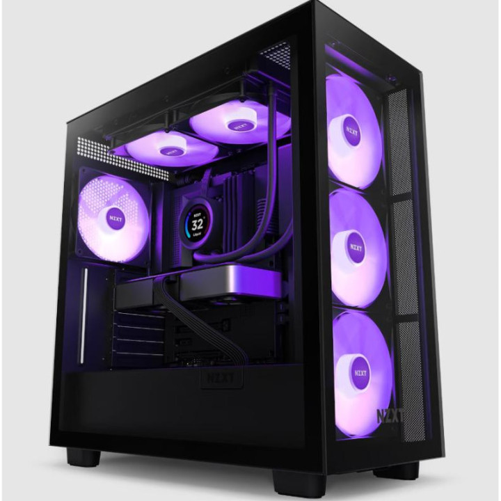 NZXT KRAKEN ELITE 280 RGB PROCESSEUR REFROIDISSEUR DE LIQUIDE TOUT-EN-UN 14 CM NOIR 1 PIECE(S) 