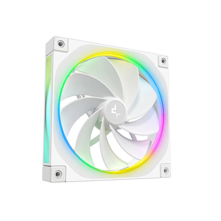 DEEPCOOL FL14R BOITIER PC VENTILATEUR 14 CM BLANC 3 PIECE(S) 