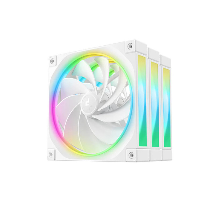 DEEPCOOL FL14R BOITIER PC VENTILATEUR 14 CM BLANC 3 PIECE(S) 