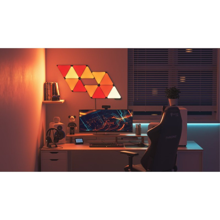 NANOLEAF SHAPES BLACK TRIANGLES PACK EXPANSION - 3 PIECES 