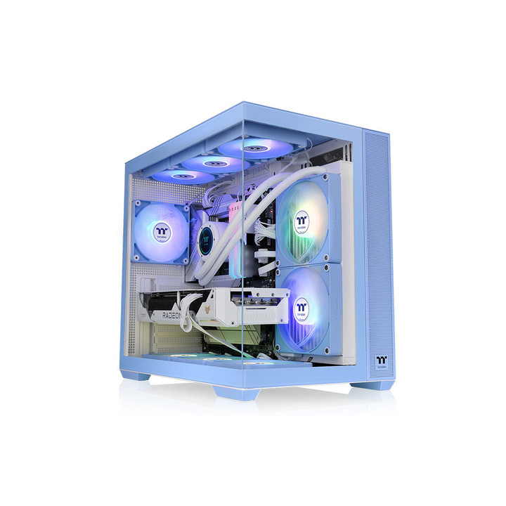 THERMALTAKE VIEW 380 TG ARGB HYDRANGEA BLUE - MT/SANS ALIM/ATX 