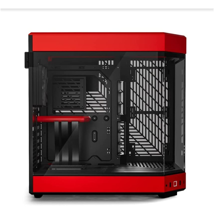 HYTE Y-60 ROUGE - MT/SANS ALIM/ATX 