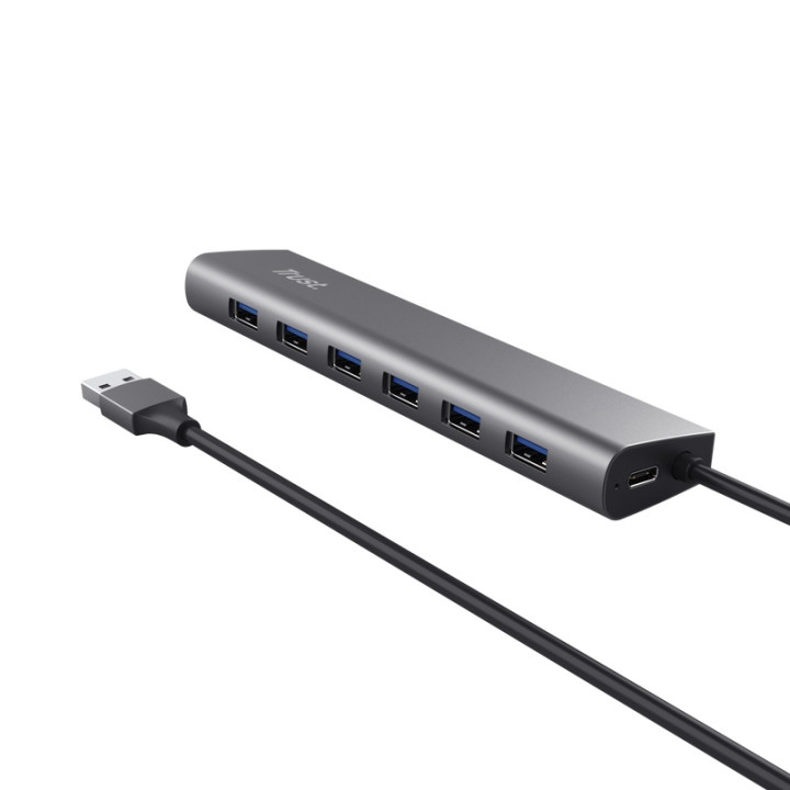 TRUST HUB USB-A HALYX 7 PORTS USB 3.2 