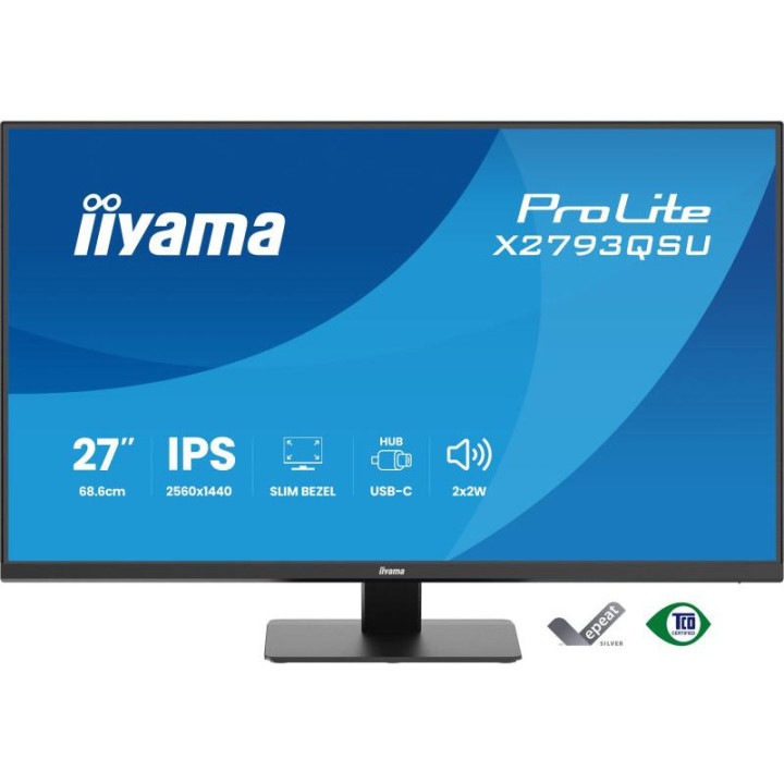 Iiyama X2793QSU-B1 27 QHD/75HZ/IPS/1MS/ADAPTIVE SYNC