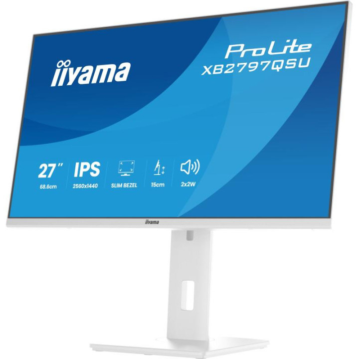 Iiyama XB2797QSU-W1 27 QHD/75HZ/IPS/1MS/PIVOT/ADAPTIVES