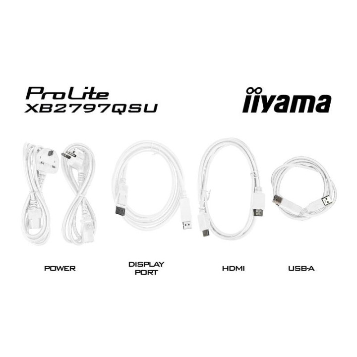 Iiyama XB2797QSU-W1 27 QHD/75HZ/IPS/1MS/PIVOT/ADAPTIVES