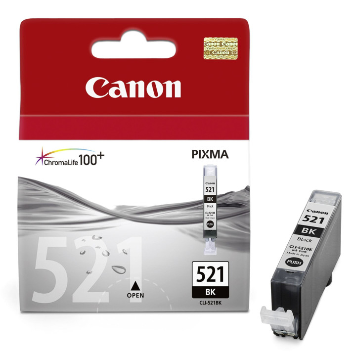 CANON CLI-521 BK - NOIRE 