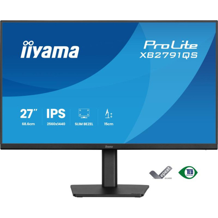 Iiyama XB2791QS-B1 27 QHD/75HZ/IPS/1MS/PIVOT/ADAPTIVES