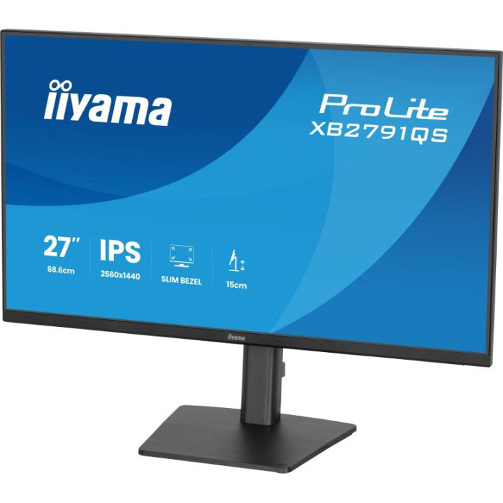 Iiyama XB2791QS-B1 27 QHD/75HZ/IPS/1MS/PIVOT/ADAPTIVES