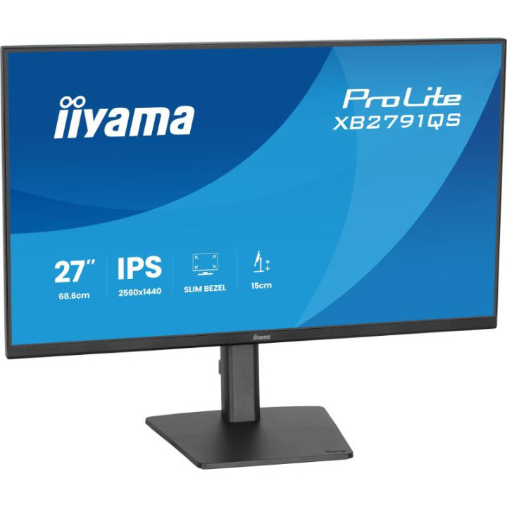 Iiyama XB2791QS-B1 27 QHD/75HZ/IPS/1MS/PIVOT/ADAPTIVES