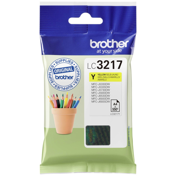BROTHER LC-3217Y INK CARTRIDGE