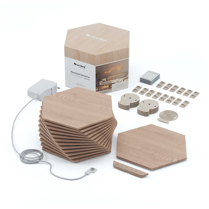 NANOLEAF ELEMENTS HEXAGONS STARTER KIT - 7 PIECES 