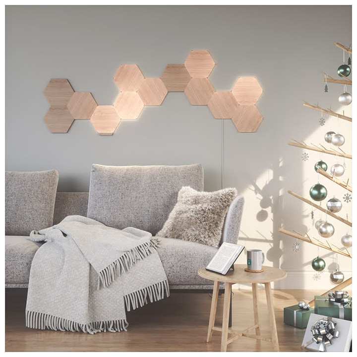 NANOLEAF ELEMENTS HEXAGONS STARTER KIT - 7 PIECES 