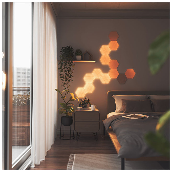 NANOLEAF ELEMENTS HEXAGONS STARTER KIT - 7 PIECES 
