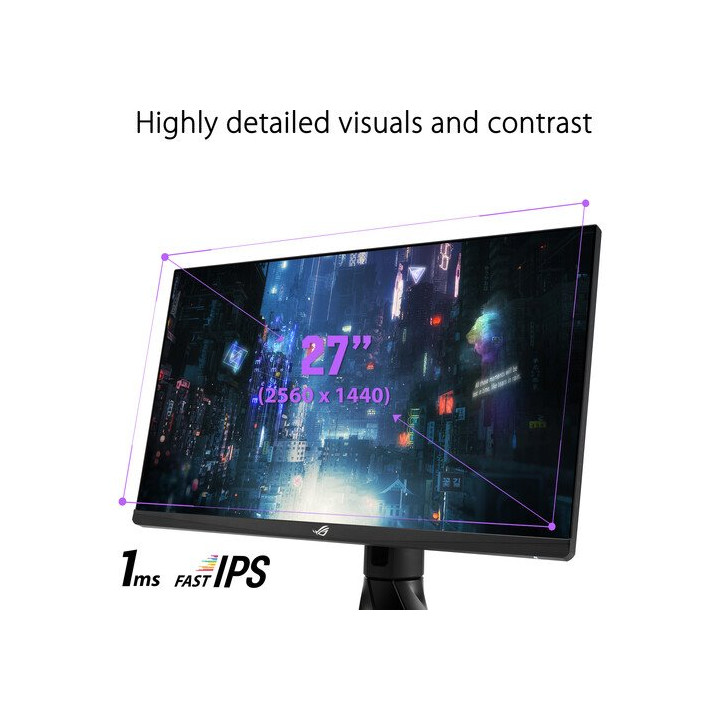 ASUS ROG STRIX XG27AQ 27WQHD/170HZ/1MS/HDR400/G-SYNC 