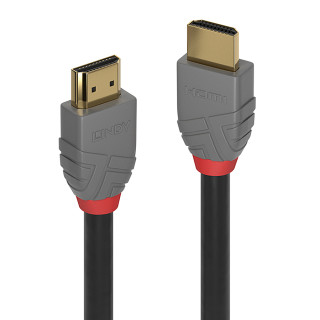 LINDY CABLE HDMI ANTHRA LINE - ETHERNET/0.5M/MALE-MALE 