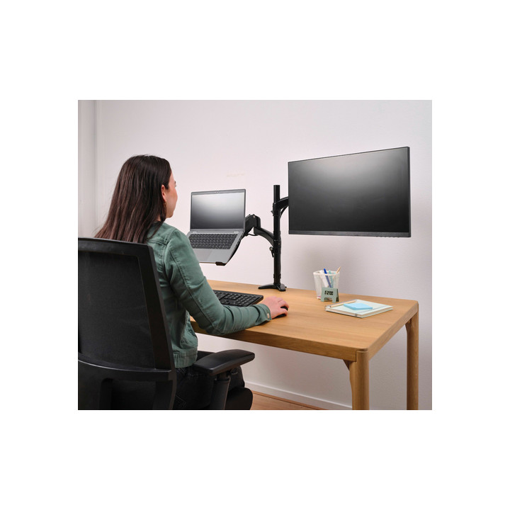 TRUST DOUBLE BRAS MARA POUR ECRAN ET ORDINATEUR PORTABLE 