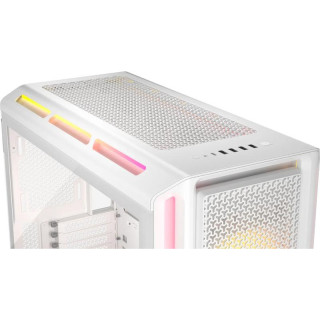CORSAIR 5000T LX RGB BLANC - MT/SANSALIM/E-ATX# 