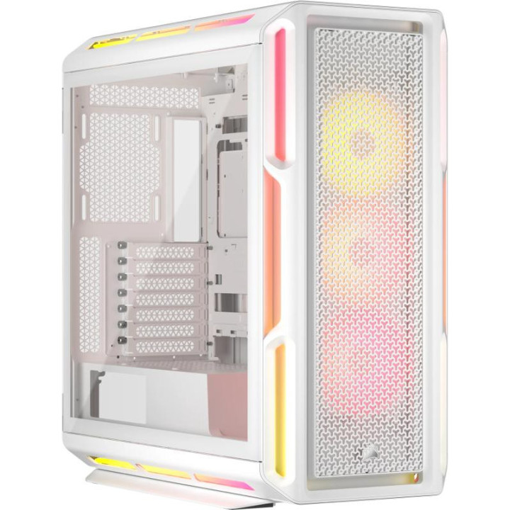 CORSAIR 5000T LX RGB BLANC - MT/SANSALIM/E-ATX# 